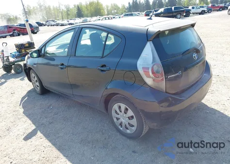 2012 Toyota Prius C One из США, поврежденный, VIN JTDKDTB32C1502500